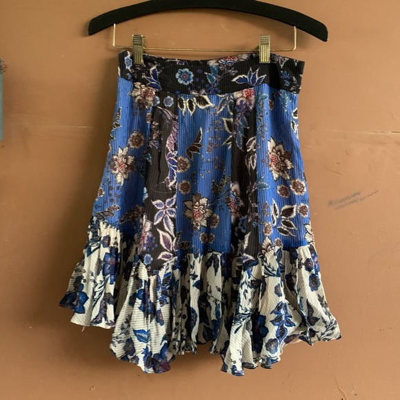 Zara Patchwork mini skirt XS - Picture 2 of 5